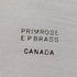 復古銀鍍層圓形小型畫廊托盤 直徑30cm Primrose E.P. Brass
